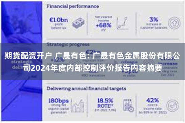 期货配资开户 广晟有色: 广晟有色金属股份有限公司2024年度内部控制评价报告内容摘要